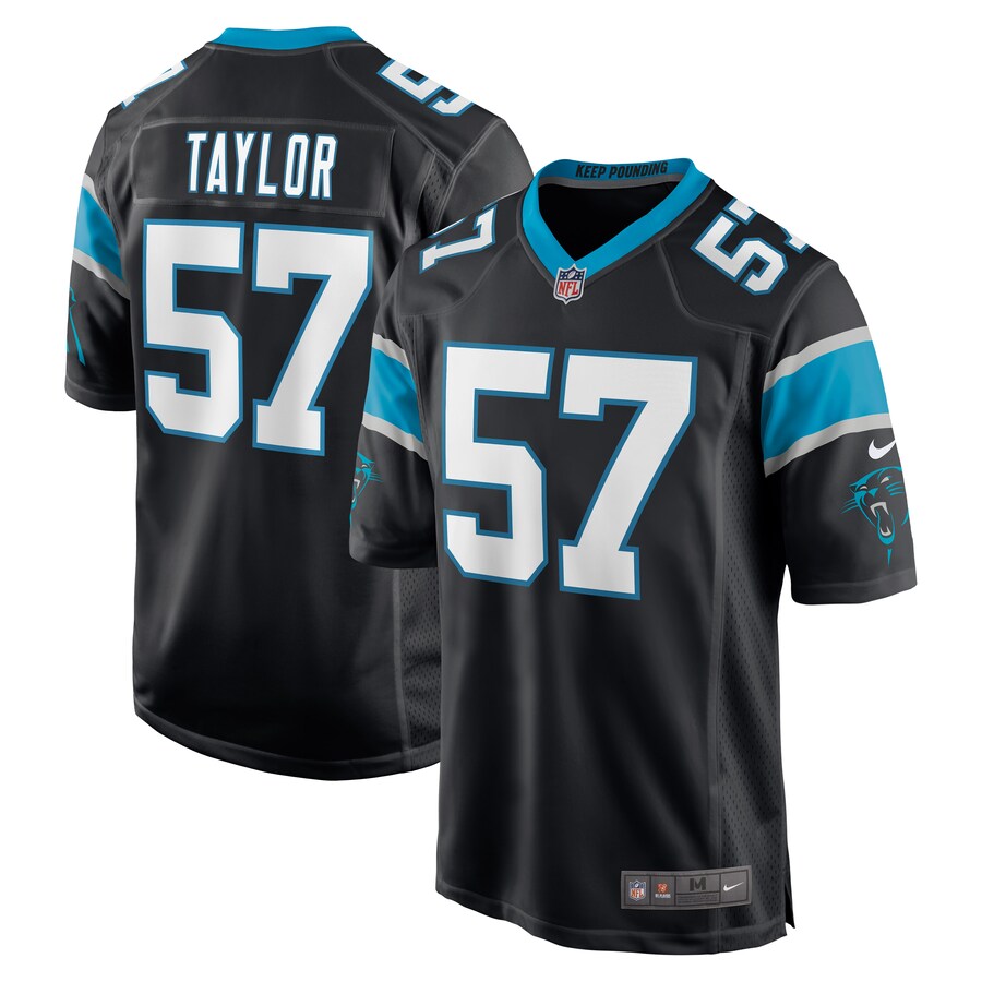 Carolina Panthers Adarius Taylor NFL jersey front view