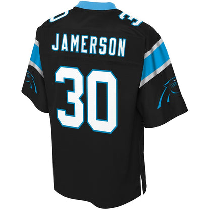 Carolina Panthers Natrell Jamerson Big Tall NFL jersey front view