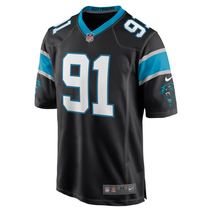 Carolina Panthers Stephen Weatherly NFL jersey front view