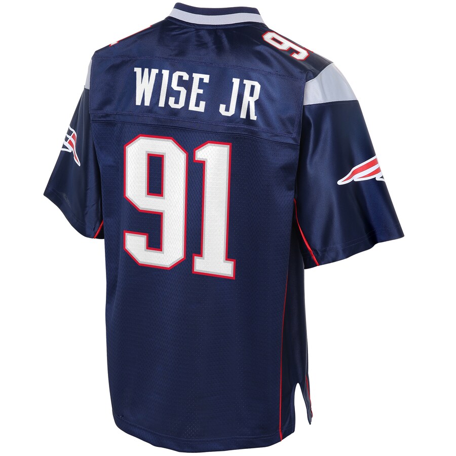 New England Patriots Deatrich Wise Big Tall NFL jersey front view