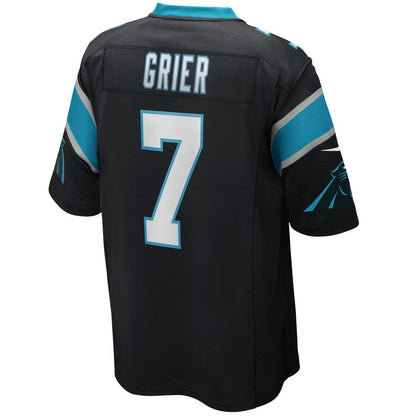 Carolina Panthers Will Grier NFL jersey front view