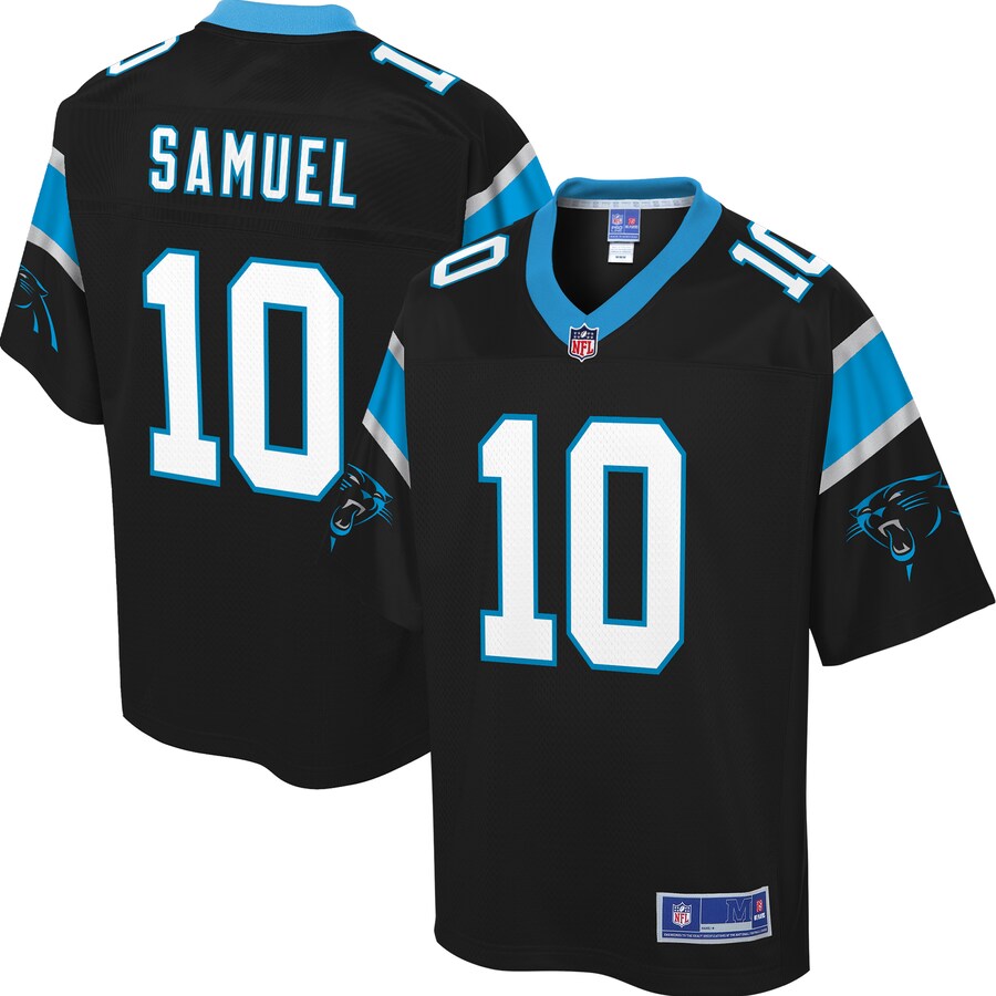 Carolina Panthers Curtis Samuel Big Tall NFL jersey front view