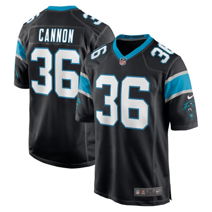 Carolina Panthers Trenton Cannon NFL jersey front view