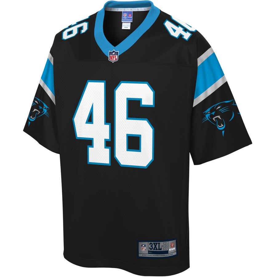Carolina Panthers Sione Teuhema Big Tall NFL jersey front view
