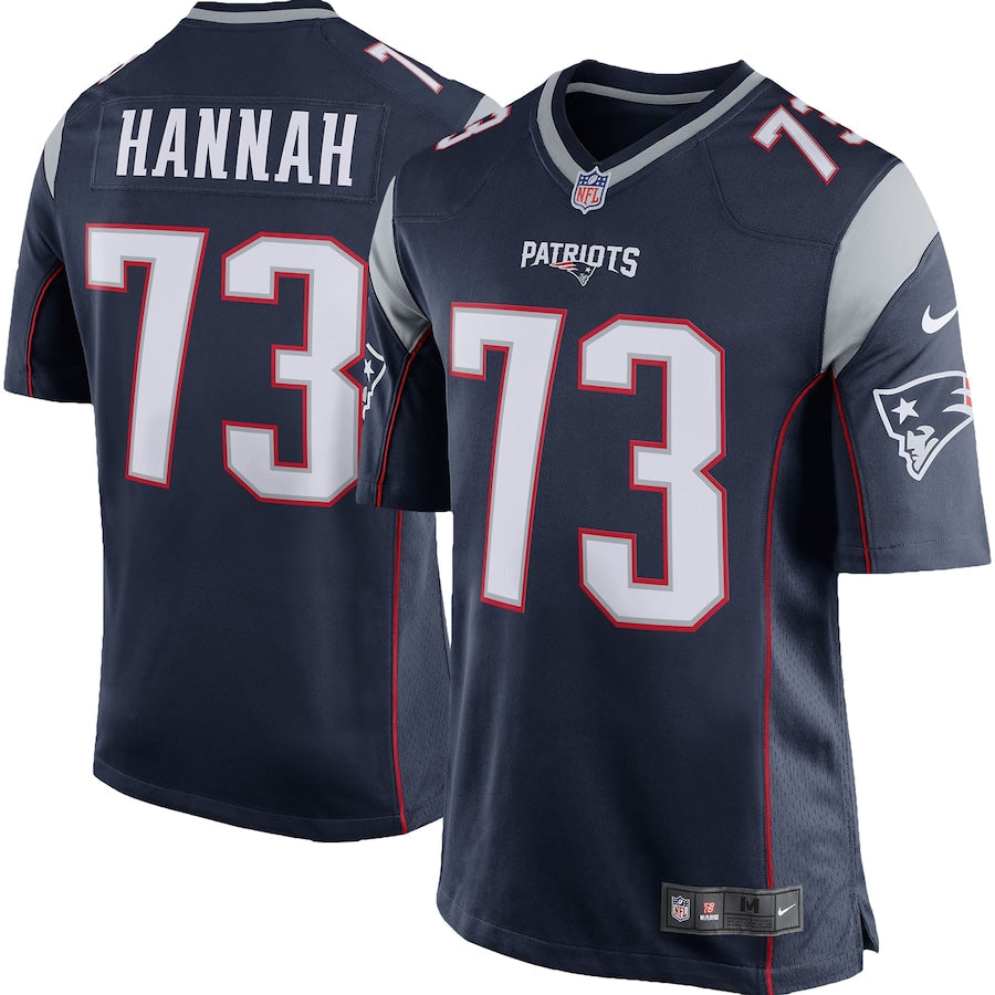 New England Patriots John Hannah NFL jersey front view