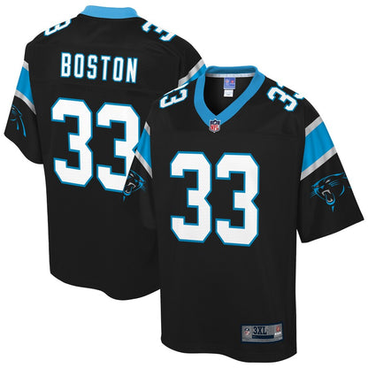 Carolina Panthers Tre Boston Big Tall NFL jersey front view