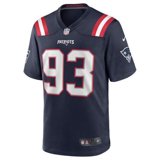 New England Patriots Lawrence Guy NFL jersey front view