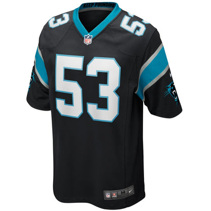 Carolina Panthers Brian Burns NFL jersey front view