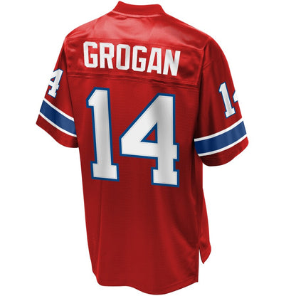 New England Patriots Steve Grogan NFL jersey front view
