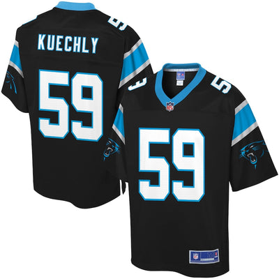 Carolina Panthers Luke Kuechly Big Tall NFL jersey front view