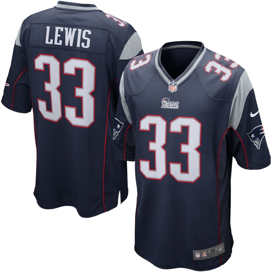 New England Patriots Dion Lewis NFL jersey front view
