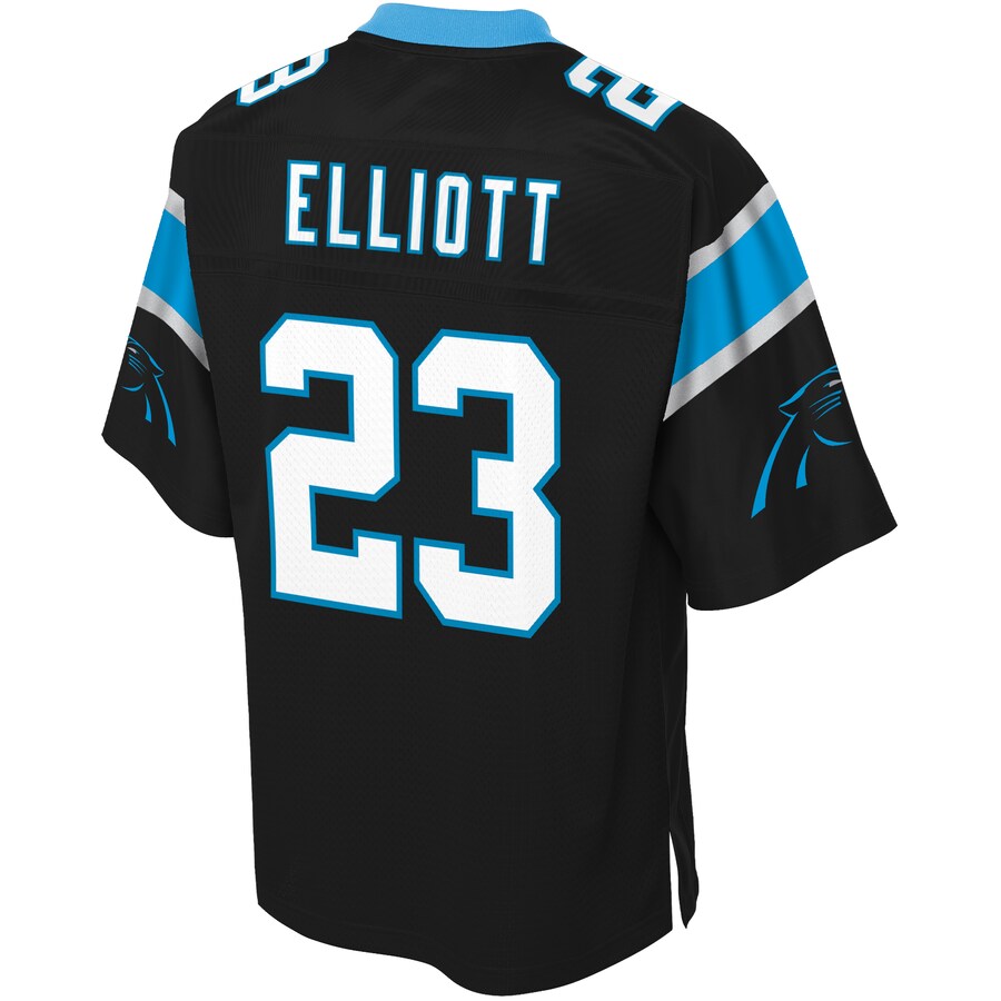 Carolina Panthers Javien Elliott Big Tall NFL jersey front view