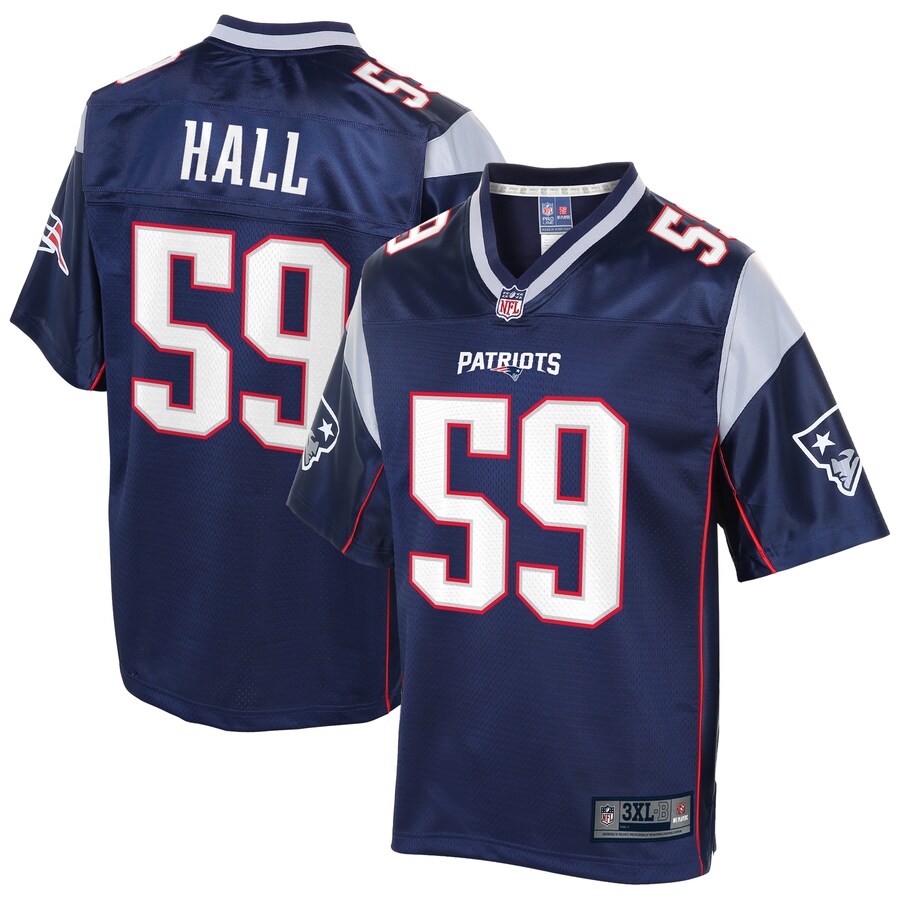New England Patriots Terez Hall Big Tall NFL jersey front view