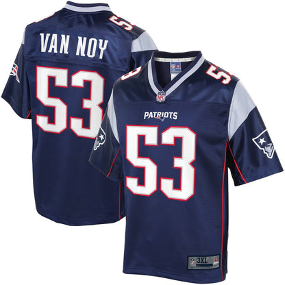 New England Patriots Kyle Van Noy Big Tall NFL jersey front view