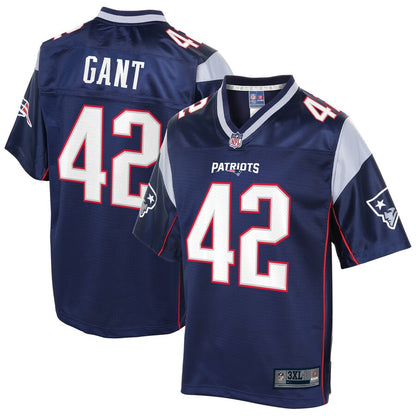 New England Patriots Malik Gant Big Tall NFL jersey front view