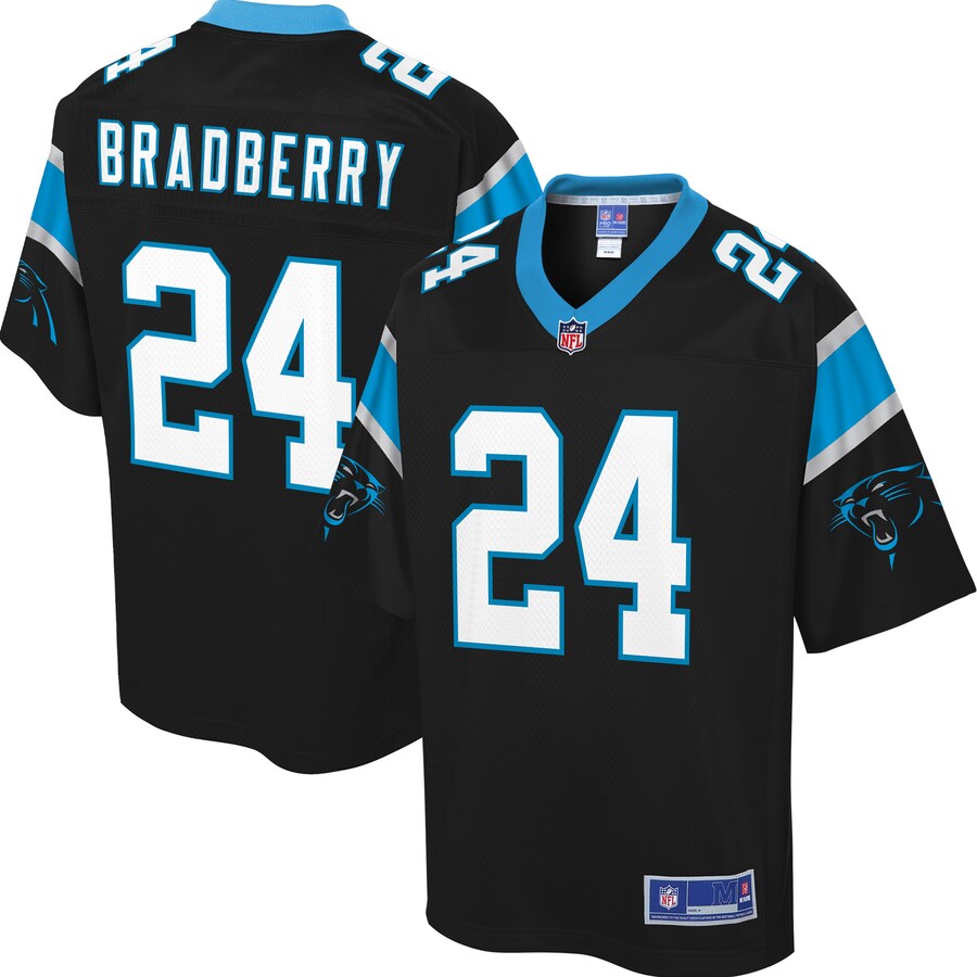 Carolina Panthers James Bradberry Big Tall NFL jersey front view