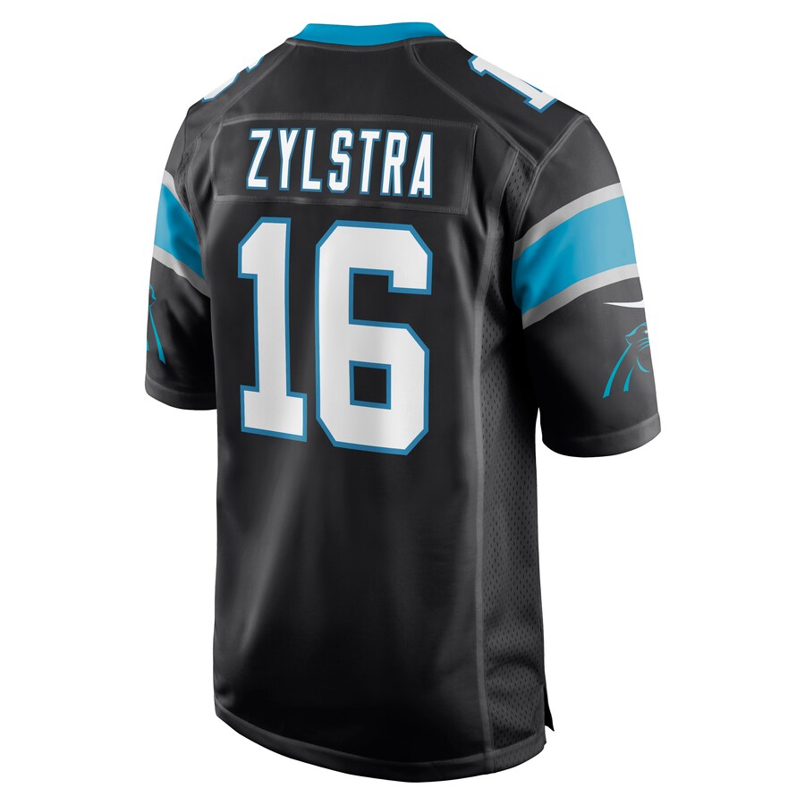 Carolina Panthers Brandon Zylstra NFL jersey front view