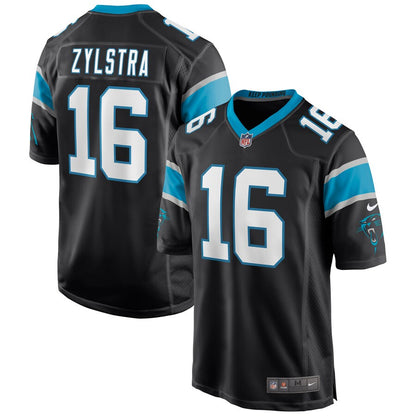 Carolina Panthers Brandon Zylstra NFL jersey front view