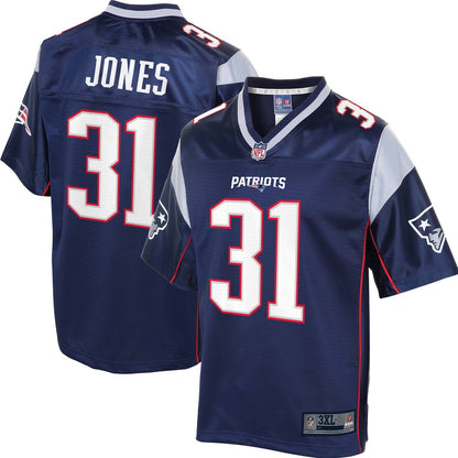 New England Patriots Jonathan Jones Big Tall NFL jersey front view