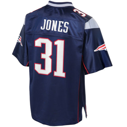 New England Patriots Jonathan Jones Big Tall NFL jersey front view