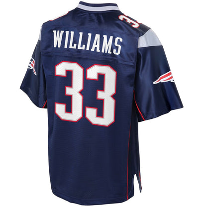 New England Patriots Joejuan Williams Big Tall NFL jersey front view