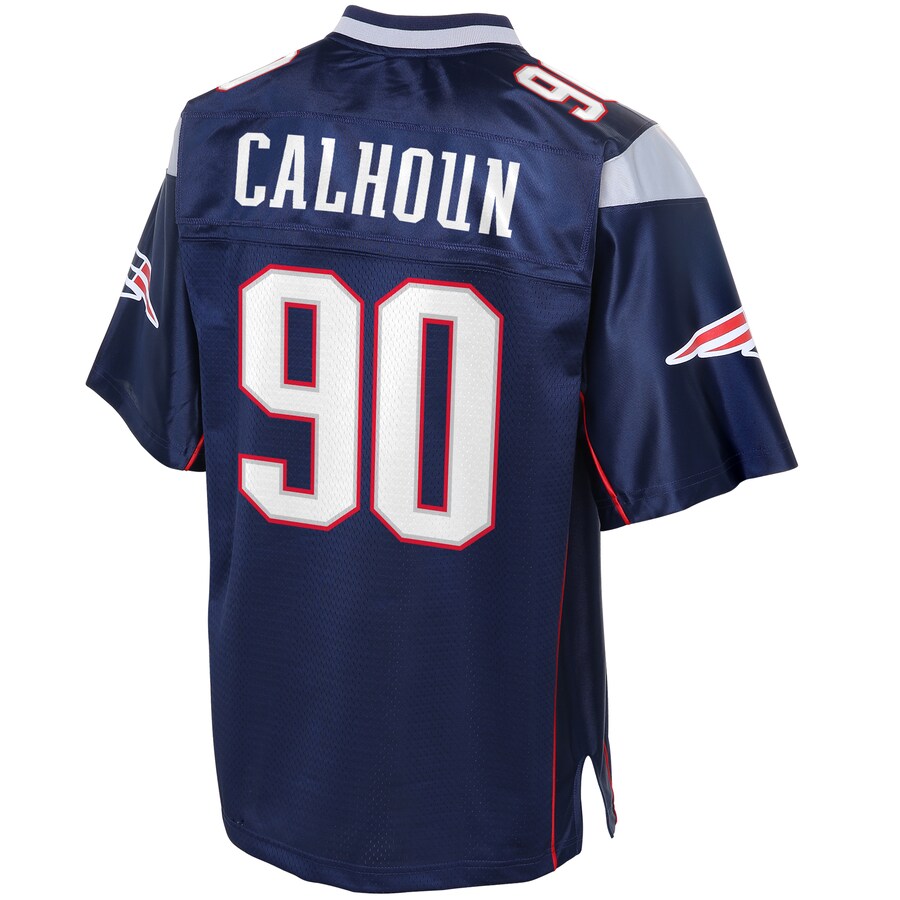 New England Patriots Shilique Calhoun Big Tall NFL jersey front view