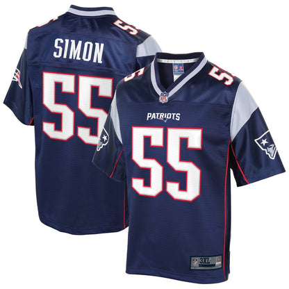 New England Patriots John Simon Big Tall NFL jersey front view