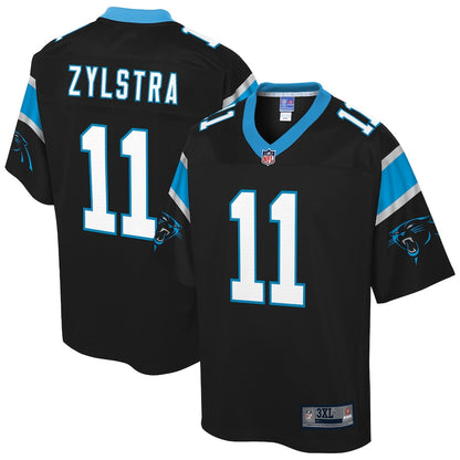 Carolina Panthers Brandon Zylstra Big Tall NFL jersey front view