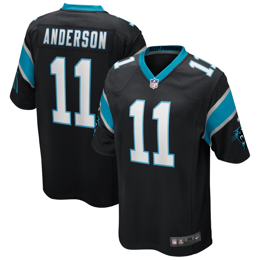 Carolina Panthers Robby Anderson NFL jersey front view
