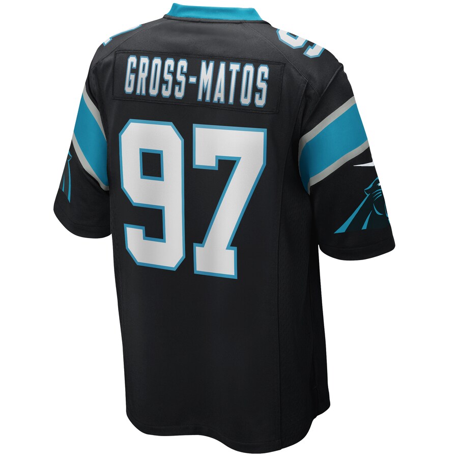 Carolina Panthers Yetur Gross Matos NFL jersey front view