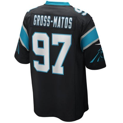 Carolina Panthers Yetur Gross Matos NFL jersey front view