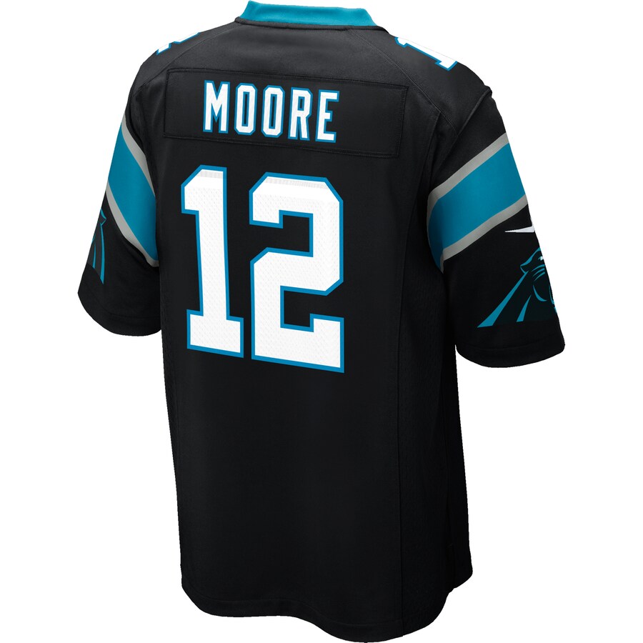 Carolina Panthers Dj Moore NFL jersey front view