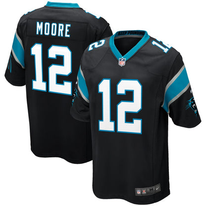 Carolina Panthers Dj Moore NFL jersey front view