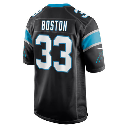 Carolina Panthers Tre Boston NFL jersey front view