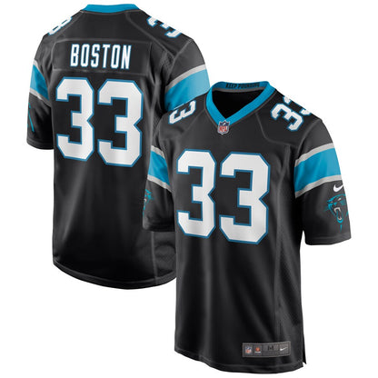 Carolina Panthers Tre Boston NFL jersey front view