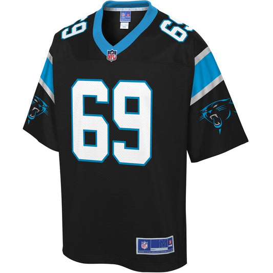 Carolina Panthers Tyler Larsen Big Tall NFL jersey front view