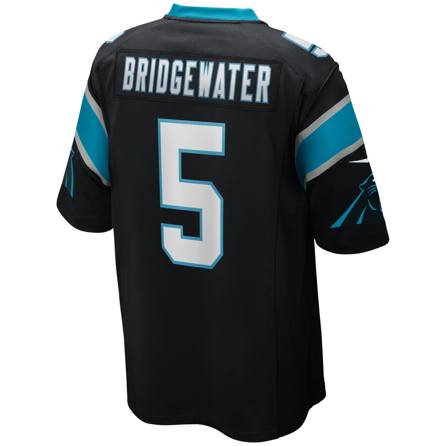 Carolina Panthers Teddy Bridgewater NFL jersey front view