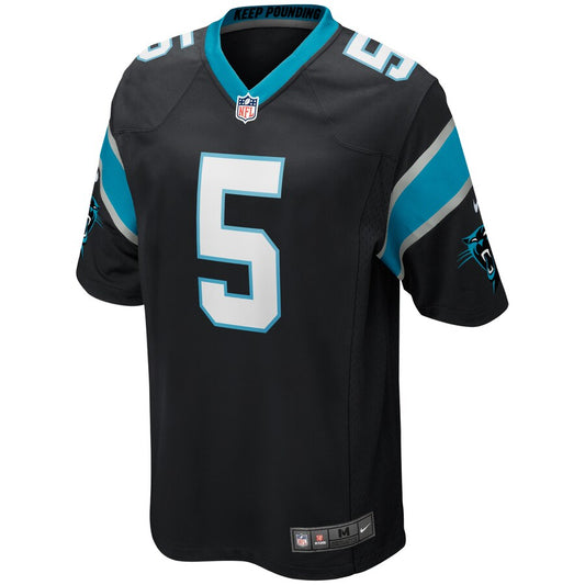Carolina Panthers Teddy Bridgewater NFL jersey front view