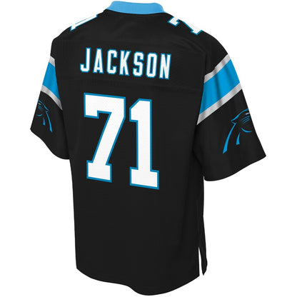 Carolina Panthers Bijhon Jackson Big Tall NFL jersey front view