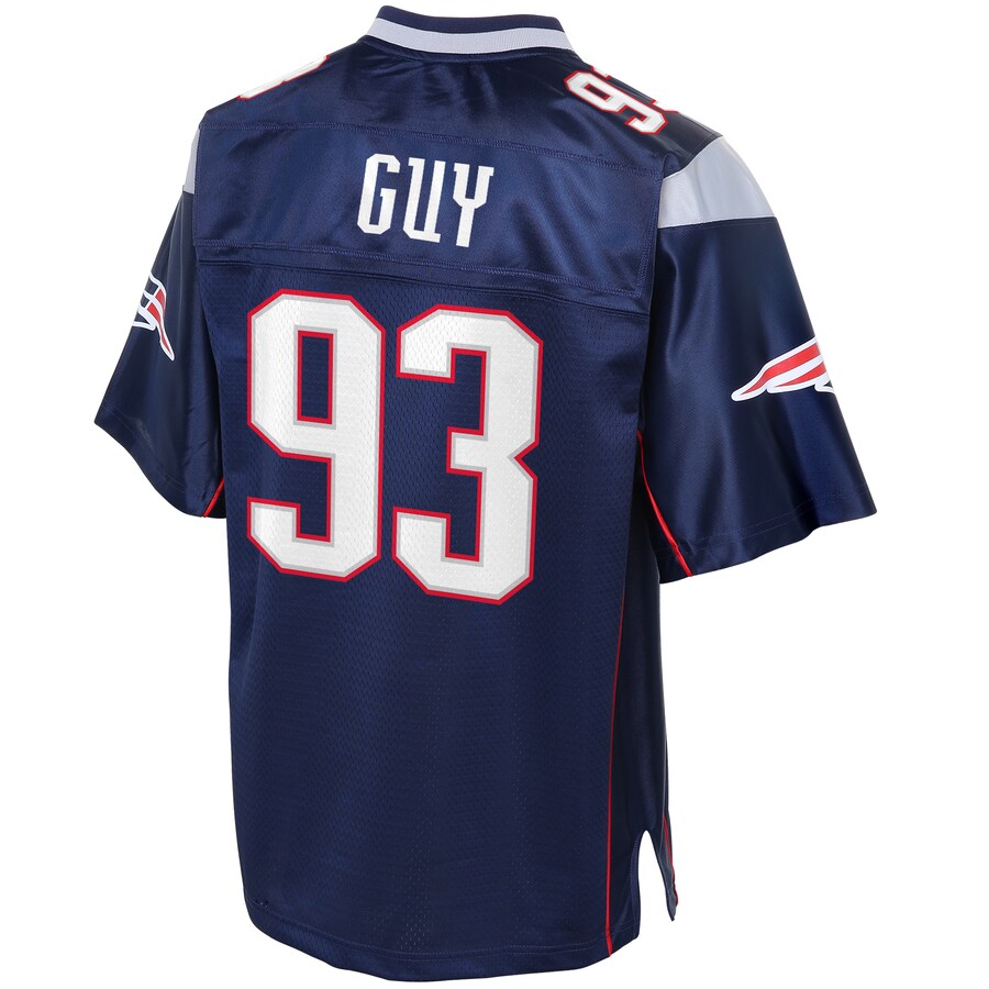 New England Patriots Lawrence Guy Big Tall NFL jersey front view