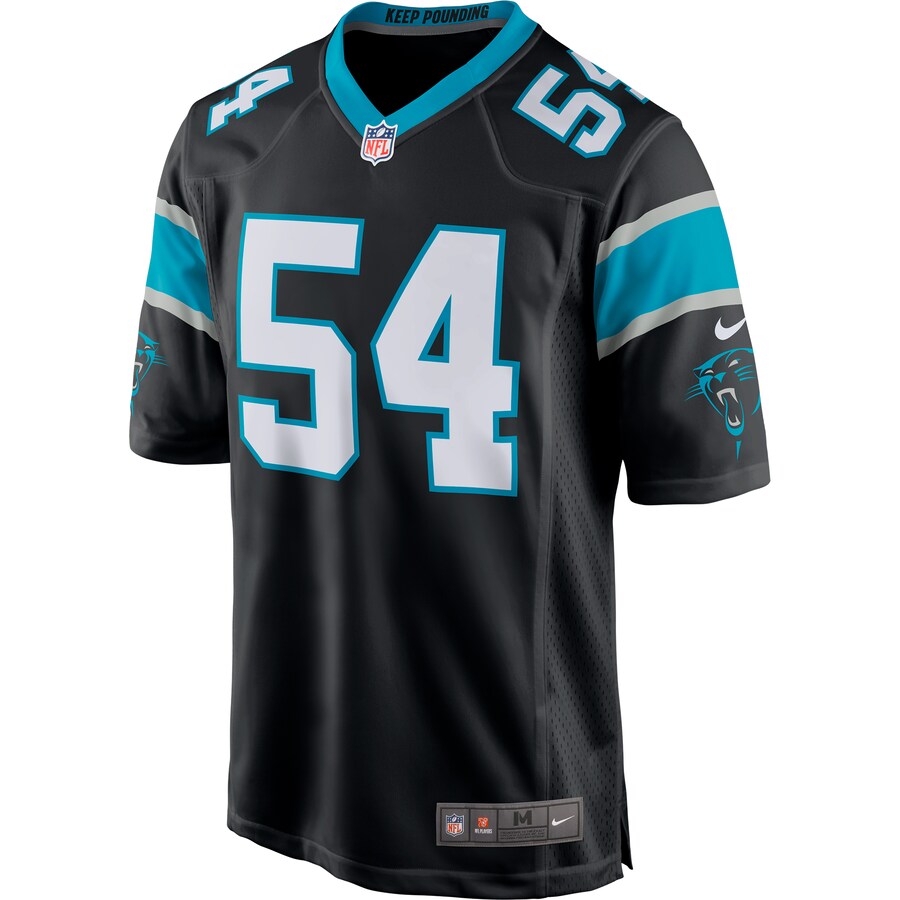 Carolina Panthers Shaq Thompson NFL jersey front view