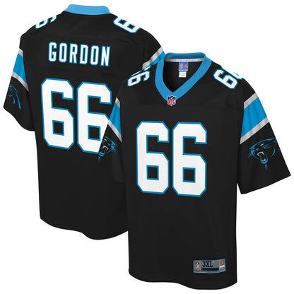 Carolina Panthers Dillon Gordon Big Tall NFL jersey front view