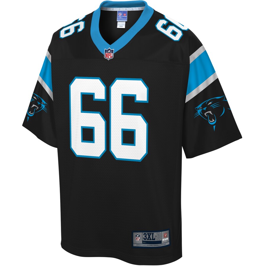 Carolina Panthers Dillon Gordon Big Tall NFL jersey front view