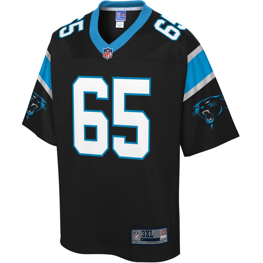 Carolina Panthers Dennis Daley Big Tall NFL jersey front view