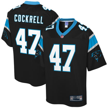 Carolina Panthers Ross Cockrell Big Tall NFL jersey front view