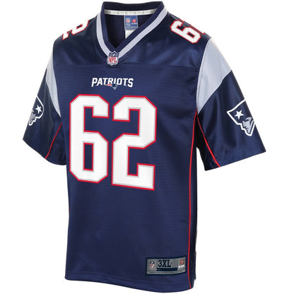 New England Patriots Joe Thuney Big Tall NFL jersey front view