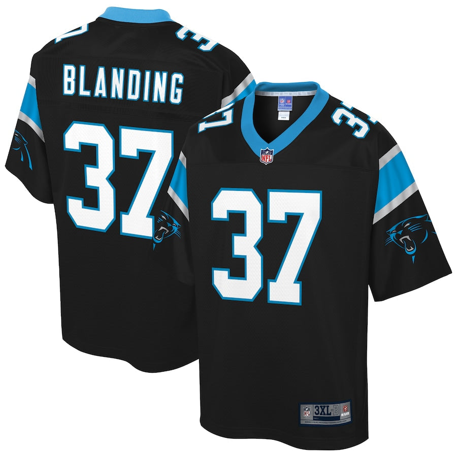 Carolina Panthers Quin Blanding Big Tall NFL jersey front view