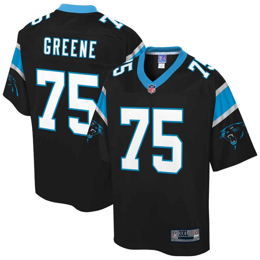 Carolina Panthers Brandon Greene Big Tall NFL jersey front view