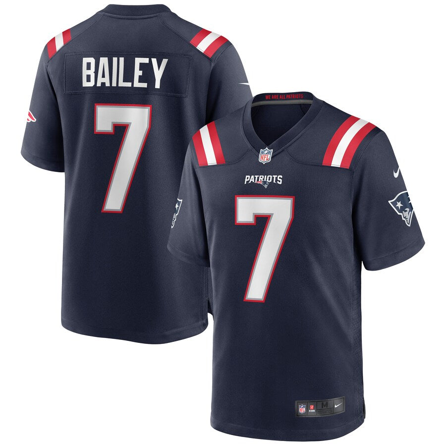 New England Patriots Jake Bailey NFL jersey front view