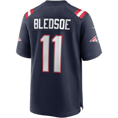 New England Patriots Drew Bledsoe NFL jersey front view